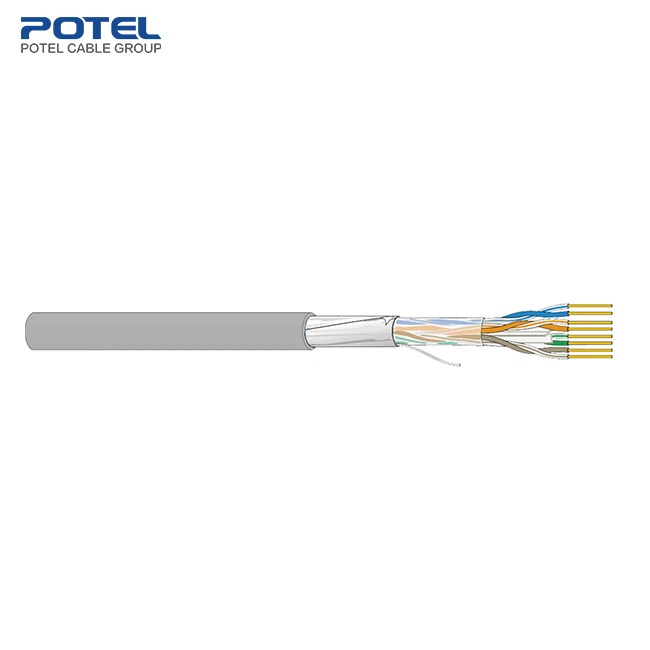 „Cat 6“ vieno ekranuoto duomenų kabelis